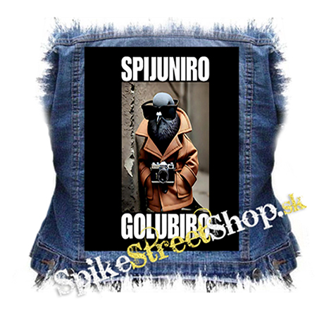 SPIJUNIRO GOLUBIRO - Motive 1 - chrbtová nášivka