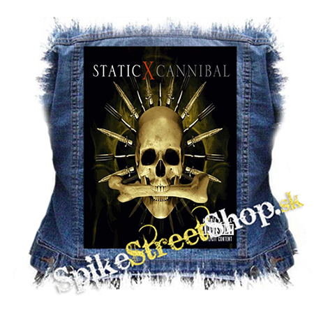 STATIC-X - Cannibal - chrbtová nášivka
