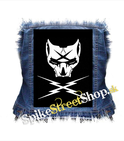 STATIC-X - Edsel Dope Logo - chrbtová nášivka