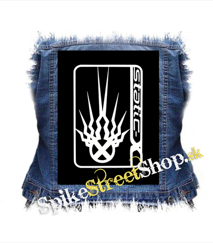 STATIC-X - Logo Symbol - chrbtová nášivka