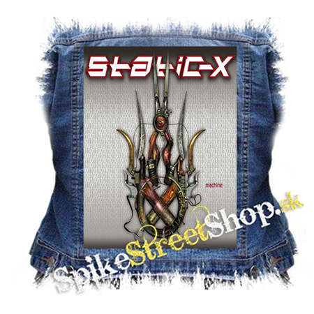 STATIC-X - Machine - chrbtová nášivka