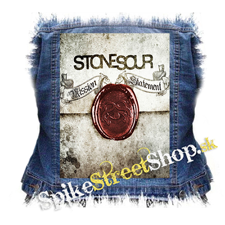 STONE SOUR - Mission Statement - chrbtová nášivka