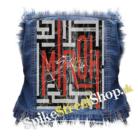 STRAY KIDS - Clé 1 - MIROH - chrbtová nášivka