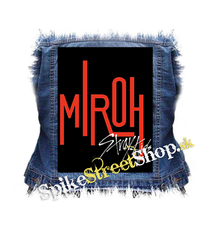 STRAY KIDS - Logo MIROH - chrbtová nášivka
