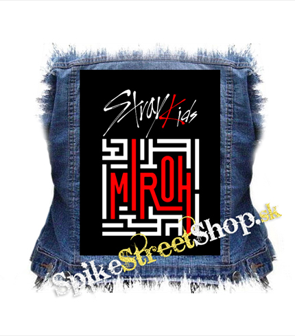 STRAY KIDS - MIROH Cover Album - chrbtová nášivka