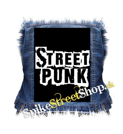 STREET PUNK - Logo - chrbtová nášivka