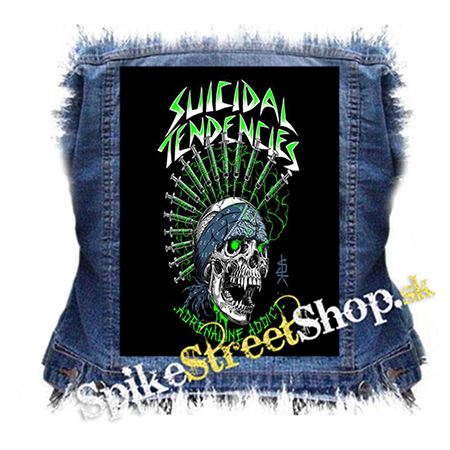 SUICIDAL TENDENCIES - Adrenaline Adict - chrbtová nášivka