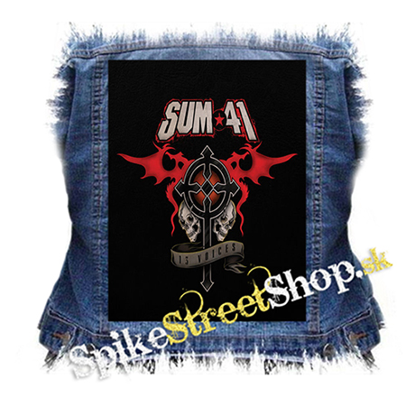 SUM 41 - 13 Voices - chrbtová nášivka