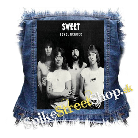 SWEET - Level Headed - chrbtová nášivka