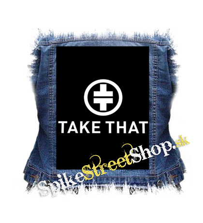 TAKE THAT - Logo - chrbtová nášivka