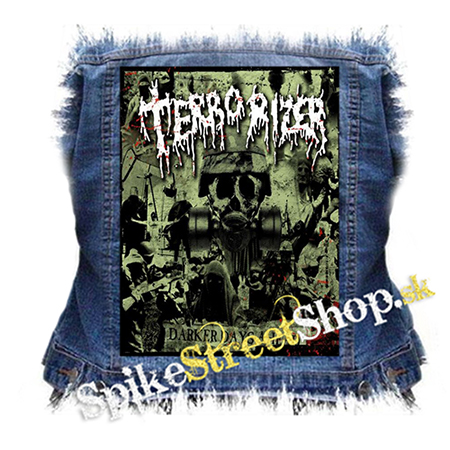 TERRORIZER - Darker Days Ahead - chrbtová nášivka