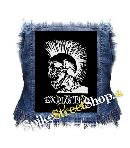 THE EXPLOITED - Skull - chrbtová nášivka
