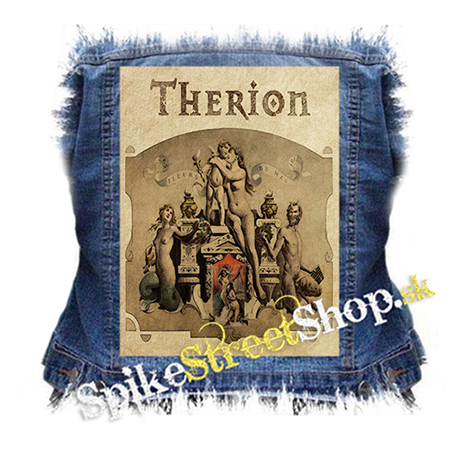 THERION - Les Fleurs du mal - chrbtová nášivka