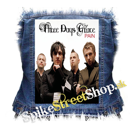 THREE DAYS GRACE - Pain Poster - chrbtová nášivka