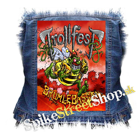 TROLLFEST - Brumlebassen - chrbtová nášivka