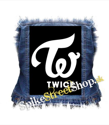 TWICE - Logo - chrbtová nášivka