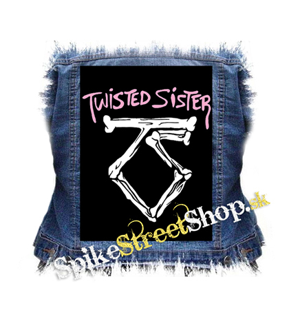 TWISTED SISTER - Logo - chrbtová nášivka