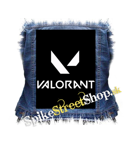 VALORANT - Logo - chrbtová nášivka