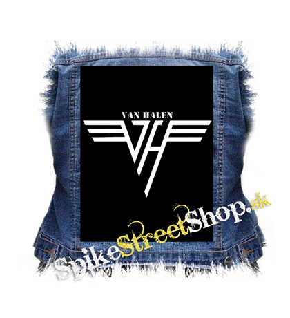 VAN HALEN - Logo Crest - chrbtová nášivka