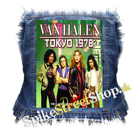 VAN HALEN - Tokyo 1978 - chrbtová nášivka