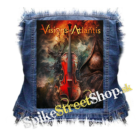 VISIONS OF ATLANTIS - A Pirate's Symphony - chrbtová nášivka