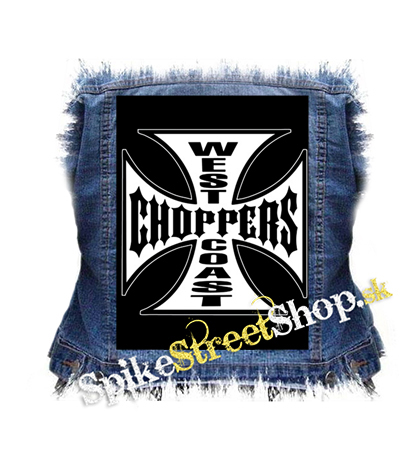 WEST COAST CHOPPERS - Logo - chrbtová nášivka