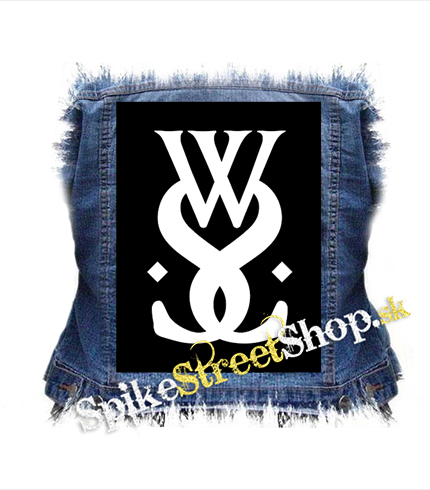 WHILE SHE SLEEPS - Sign - chrbtová nášivka