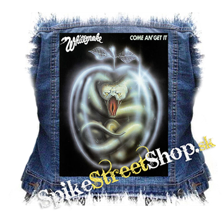 WHITESNAKE - Come an' Get It - chrbtová nášivka