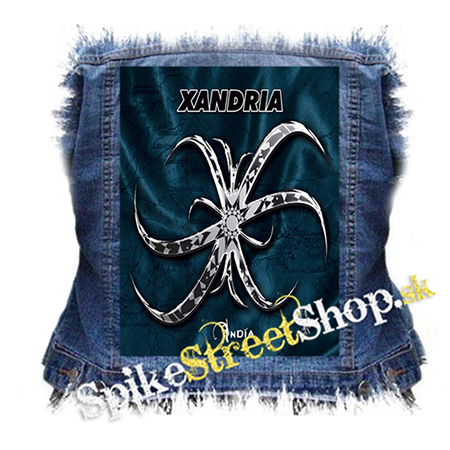 XANDRIA - India - chrbtová nášivka