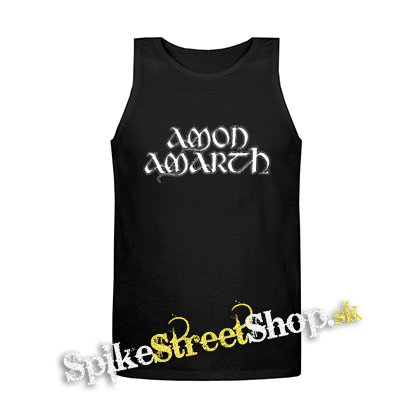 AMON AMARTH - Logo - Mens Vest Tank Top - čierne tielko