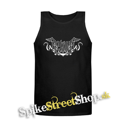 ARKONA - Logo - Mens Vest Tank Top - čierne tielko