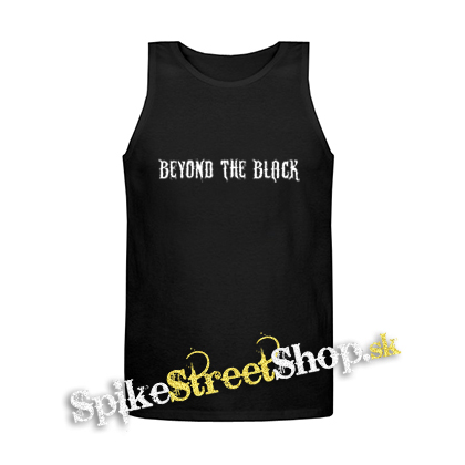 BEYOND THE BLACK - Logo - Mens Vest Tank Top - čierne tielko