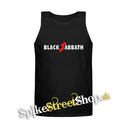 BLACK SABBATH - Sabotage Logo - Mens Vest Tank Top - čierne tielko