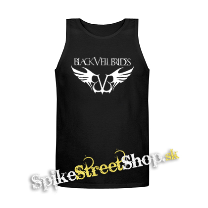 BLACK VEIL BRIDES - Wings Logo - Mens Vest Tank Top - čierne tielko