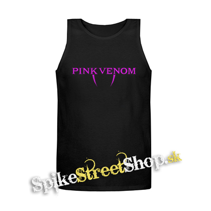 BLACKPINK - Pink Venom - Mens Vest Tank Top - čierne tielko