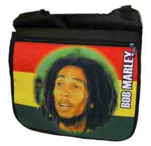 BOB MARLEY - Face Rasta Flag - taška na rameno