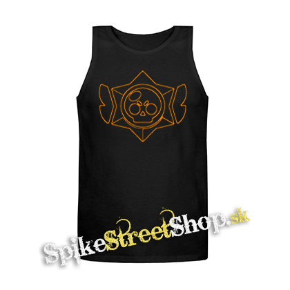 BRAWL STARS - Neon - Mens Vest Tank Top - čierne tielko