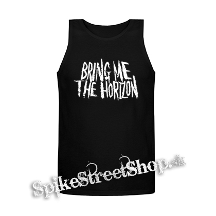 BRING ME THE HORIZON - Logo - Mens Vest Tank Top - čierne tielko