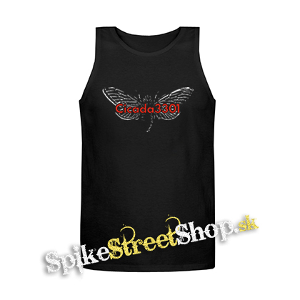 CICADA 3301 - Mens Vest Tank Top - čierne tielko
