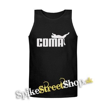 COMA - Mens Vest Tank Top - čierne tielko