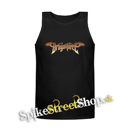 DRAGONFORCE - Logo 2 - Mens Vest Tank Top - čierne tielko