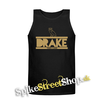 DRAKE - Take Care - Mens Vest Tank Top - čierne tielko