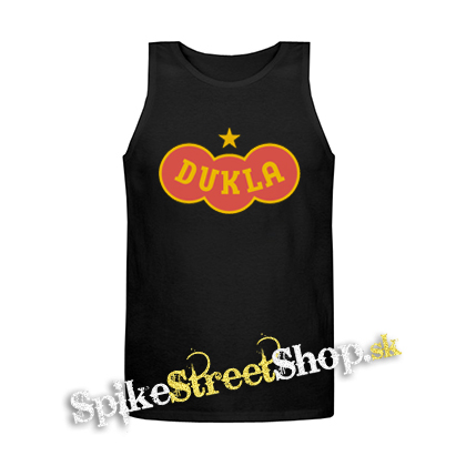 DUKLA - Mens Vest Tank Top - čierne tielko