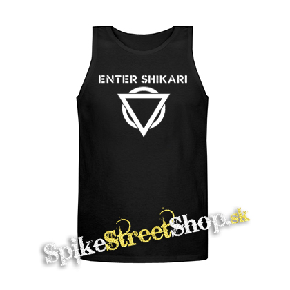 ENTER SHIKARI - Symbol - Mens Vest Tank Top - čierne tielko