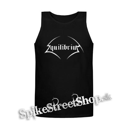 EQUILIBRIUM - Logo - Mens Vest Tank Top - čierne tielko