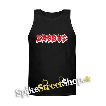 EXODUS - Logo - Mens Vest Tank Top - čierne tielko
