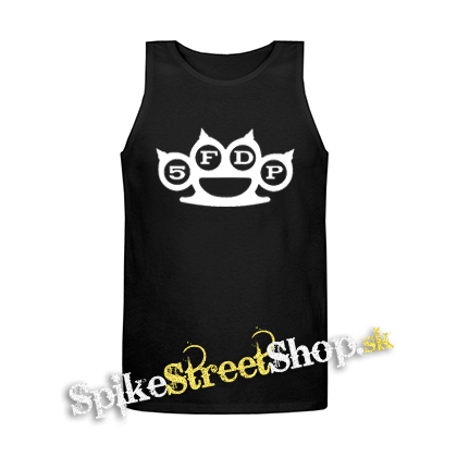 FIVE FINGER DEATH PUNCH - Knuckles - Mens Vest Tank Top - čierne tielko