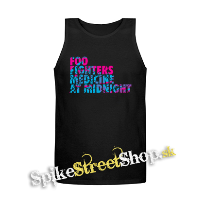 FOO FIGHTERS - Medicine At Midnight - Mens Vest Tank Top - čierne tielko