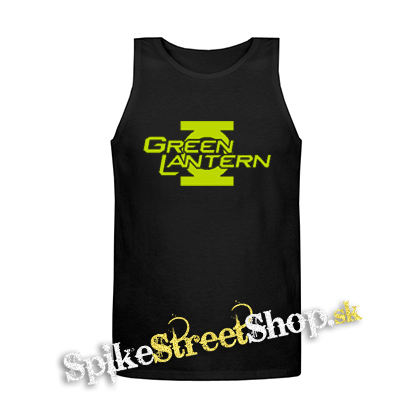 GREEN LANTERN - Logo Motive 2 - Mens Vest Tank Top - čierne tielko