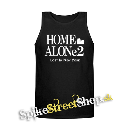 HOME ALONE - SÁM DOMA 2 - Mens Vest Tank Top - čierne tielko